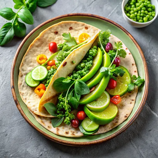 एवोकाडो मसाला चपाती