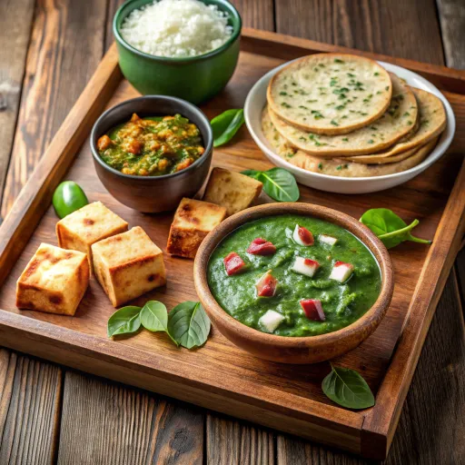 स्वास्थ्यवर्धक पालक-टोफू करी